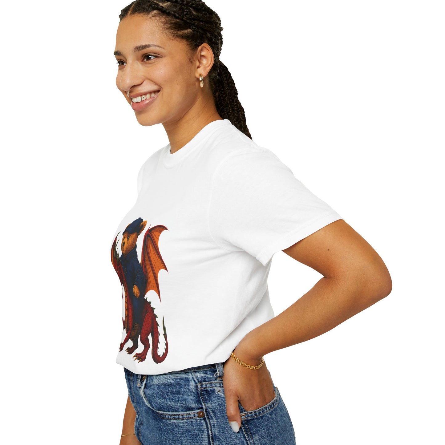 Dragon Believer – Bear Riding Fire Dragon T-shirt
