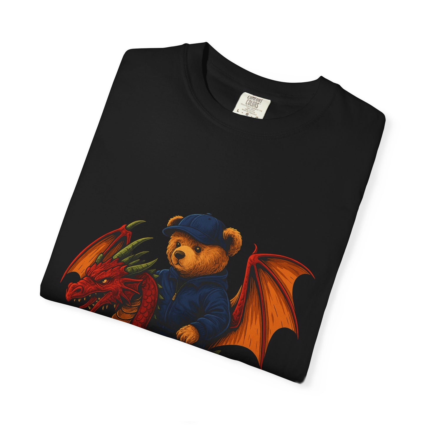 Dragon Believer – Bear Riding Fire Dragon T-shirt