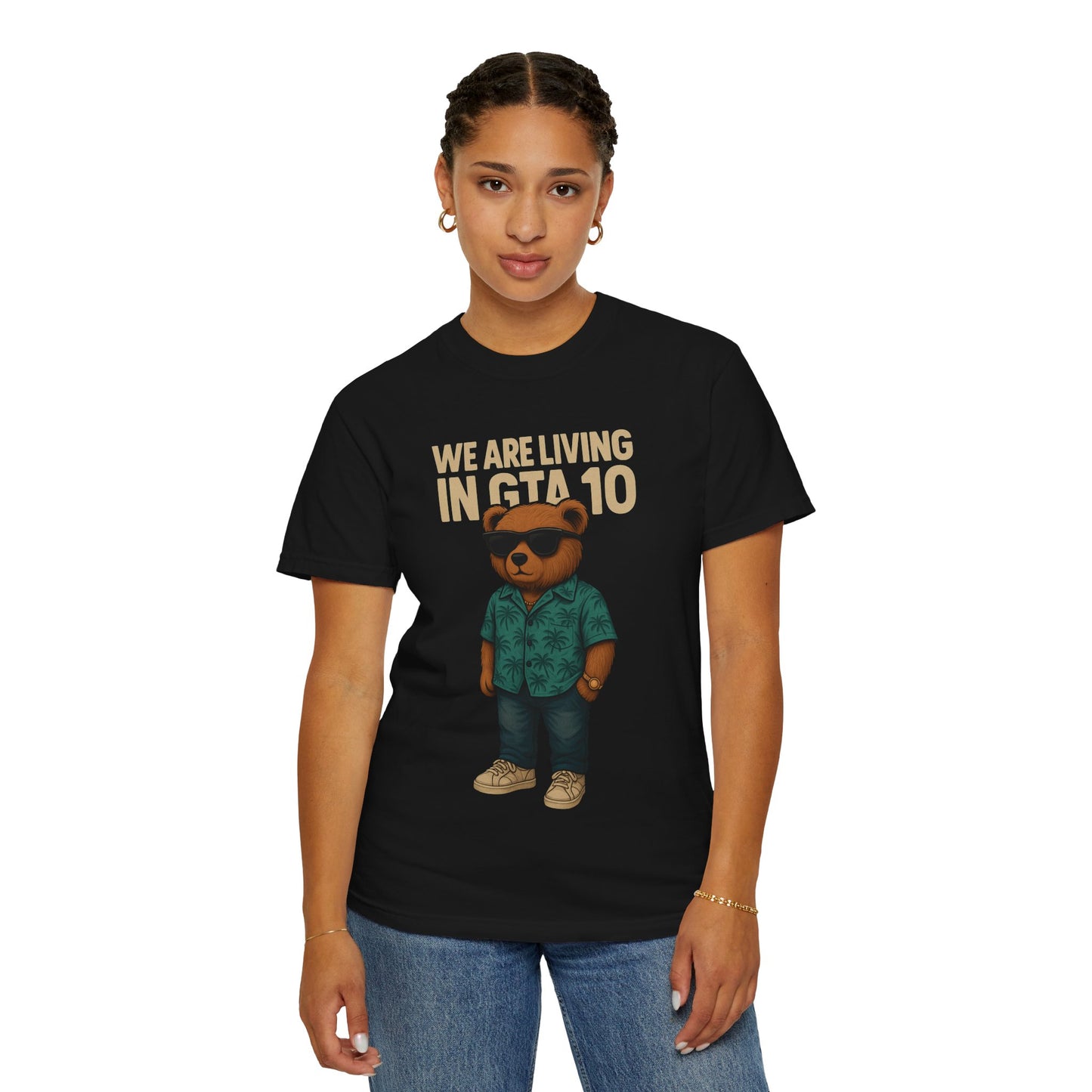 We are living in GTA 10 T-Shirt