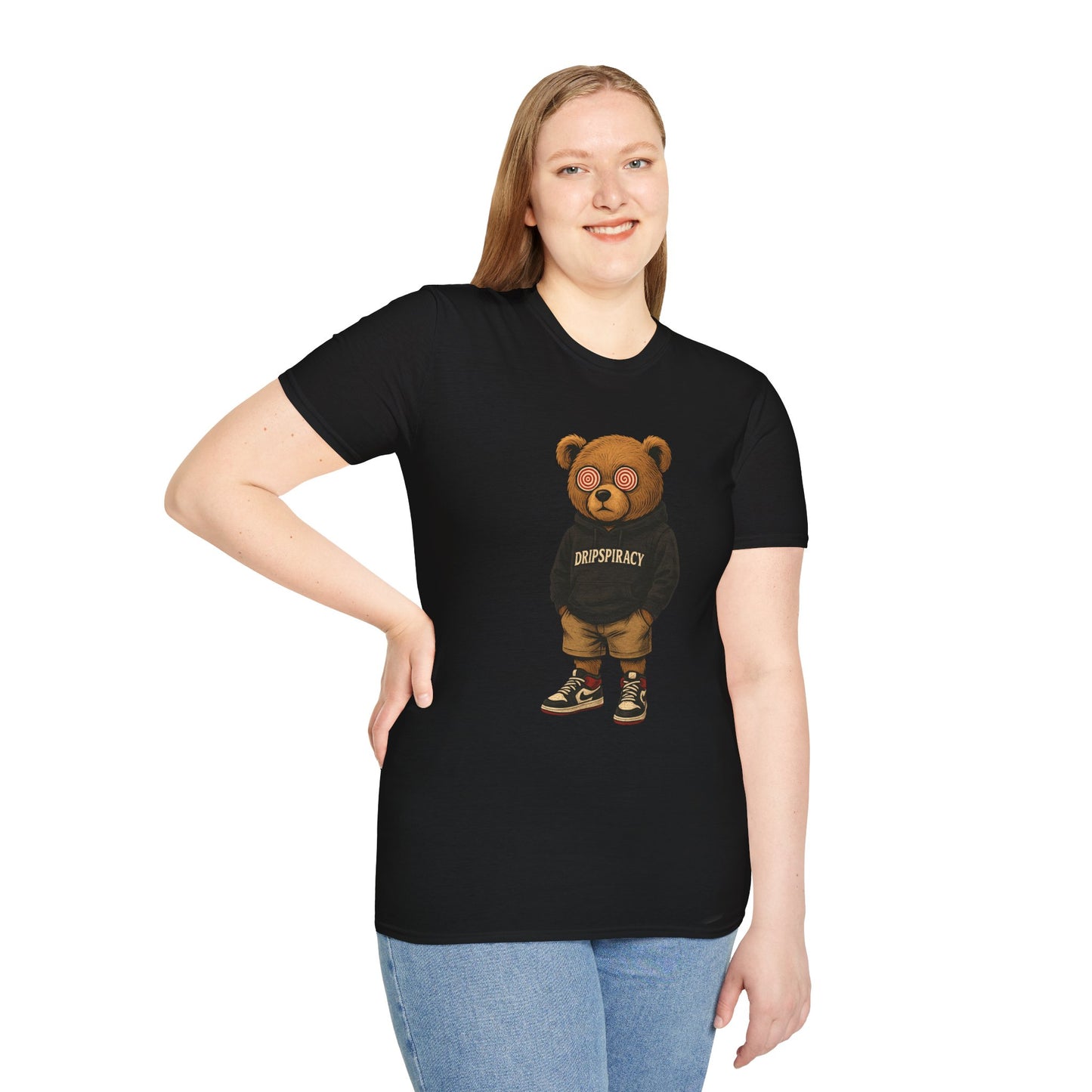 illusion Bear T-Shirt, Unisex Graphic Tee