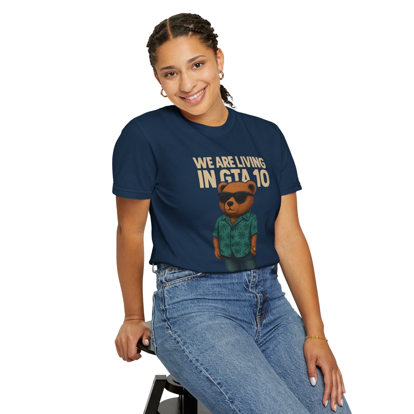 We are living in GTA 10 T-Shirt