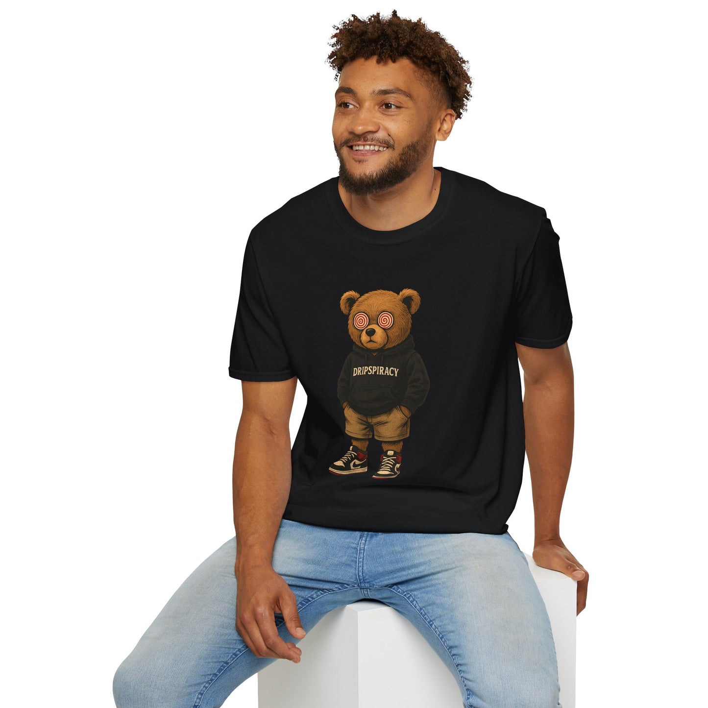 illusion Bear T-Shirt, Unisex Graphic Tee