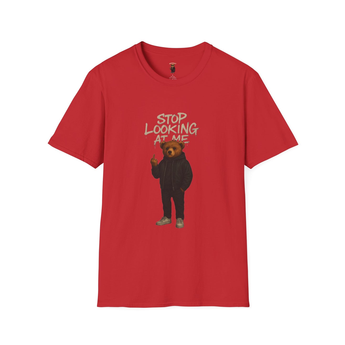 Stop Looking At Me |Unisex Softstyle T-Shirt