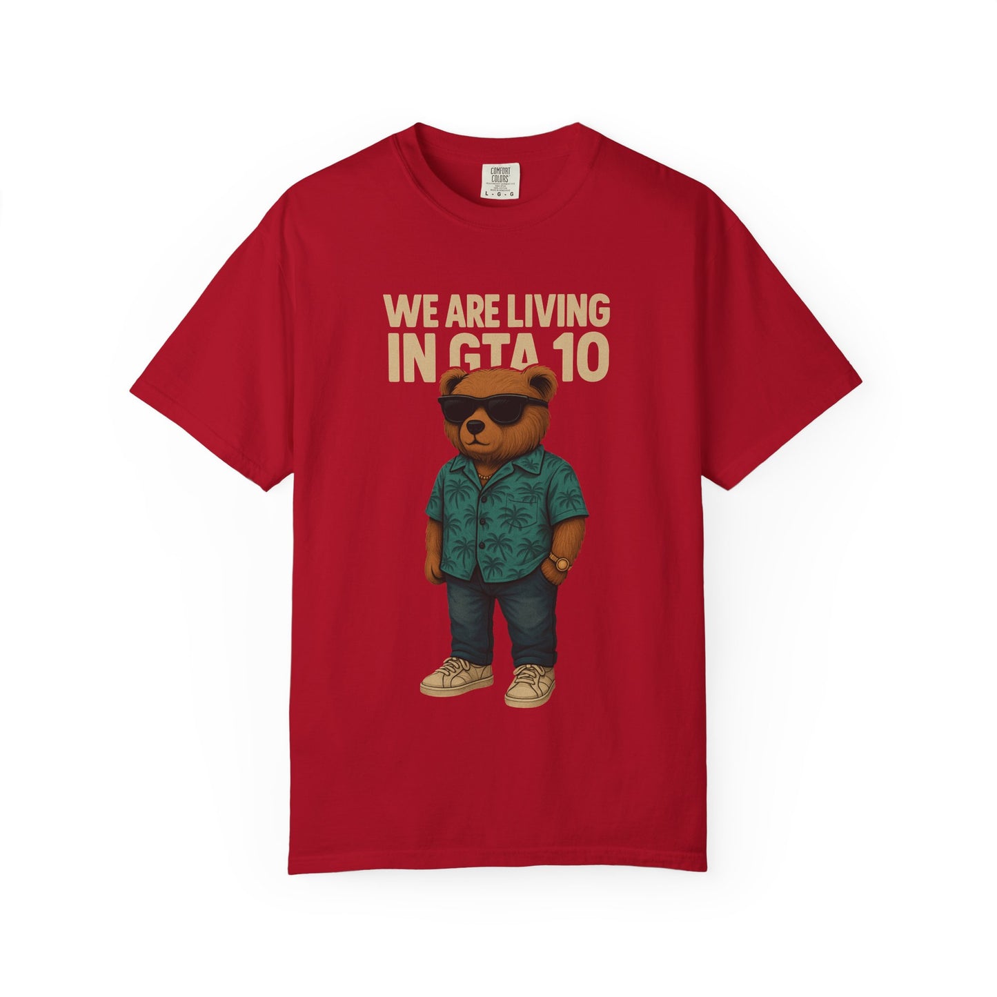 We are living in GTA 10 T-Shirt