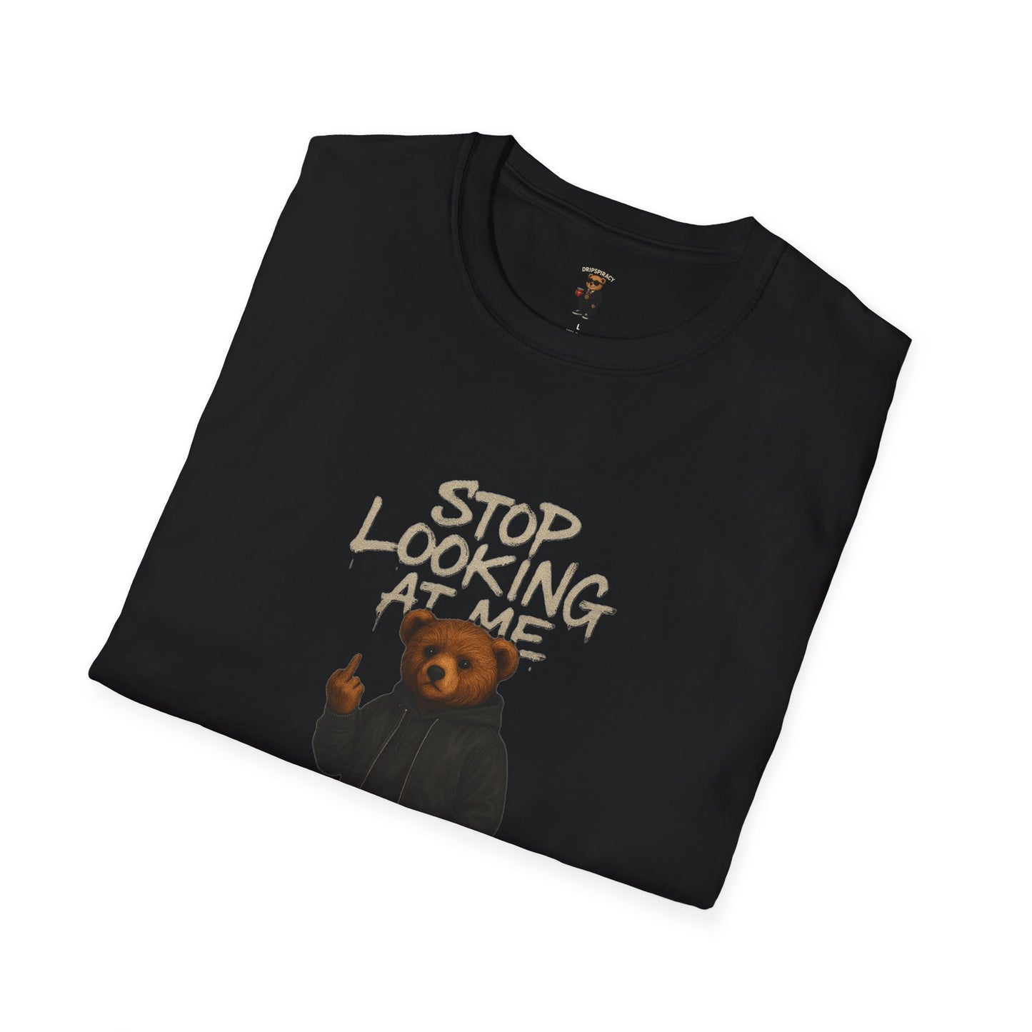 Stop Looking At Me |Unisex Softstyle T-Shirt