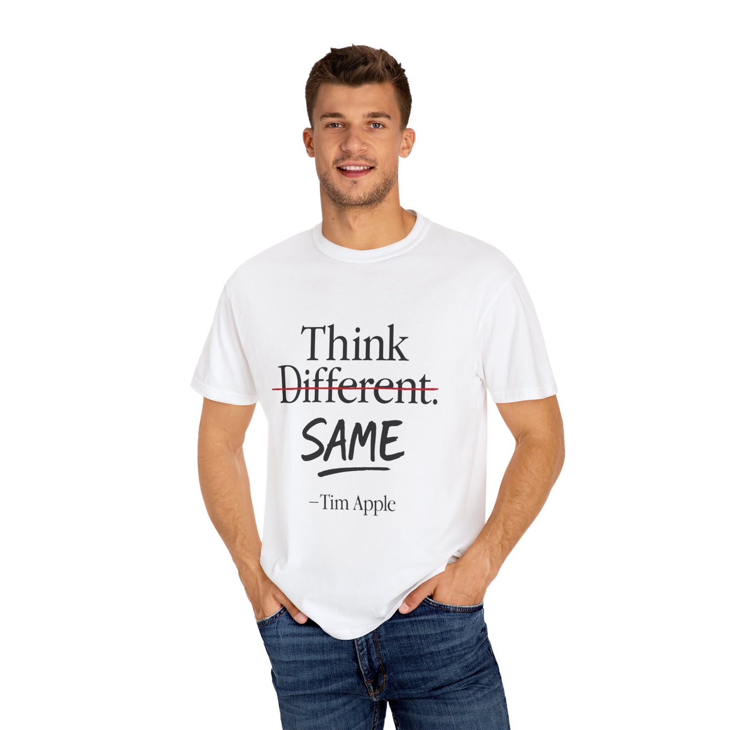 THINK SAME - Tim Apple Casual T-Shirt