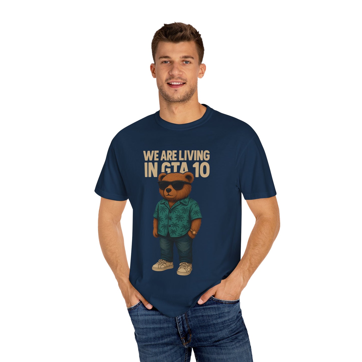 We are living in GTA 10 T-Shirt