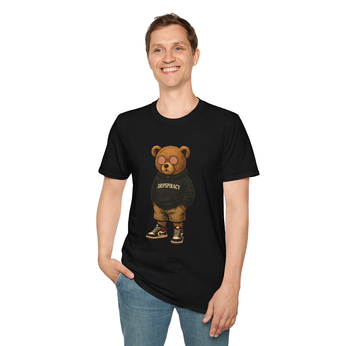 illusion Bear T-Shirt, Unisex Graphic Tee