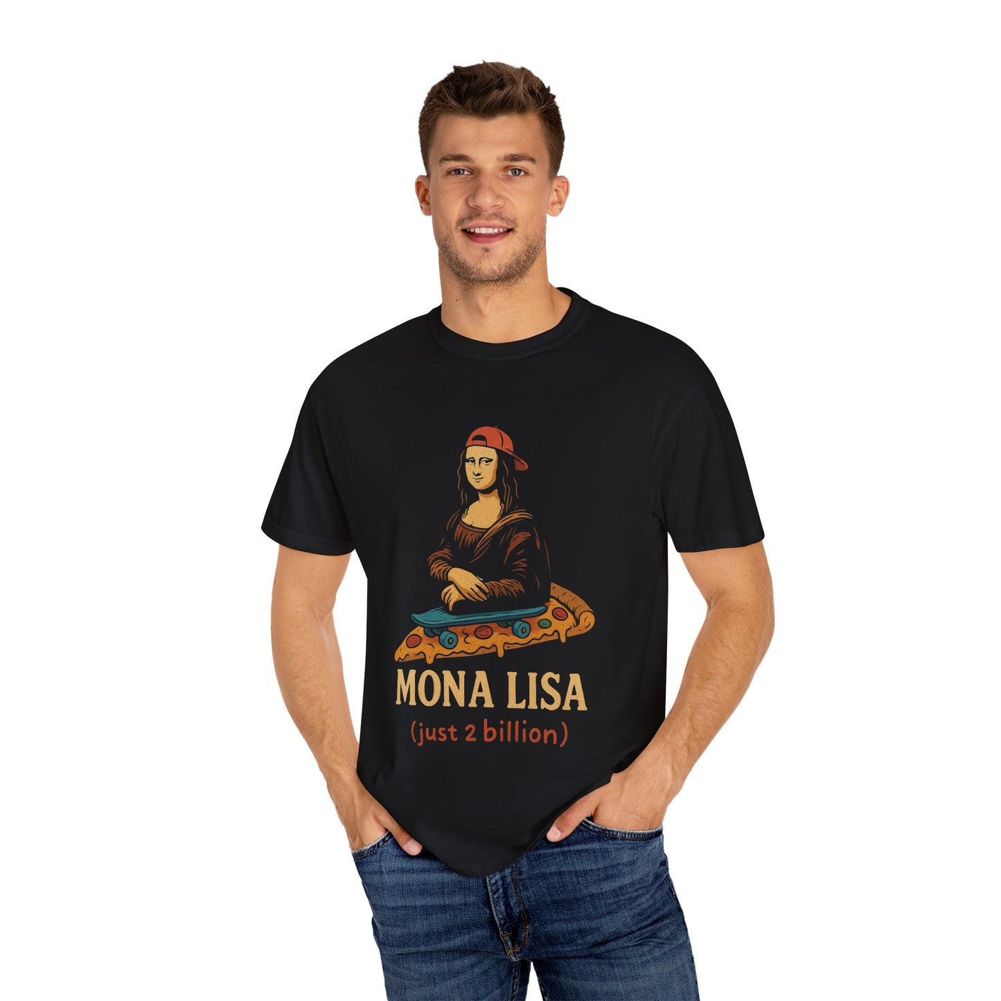 Mona Lisa Pizza Tee
