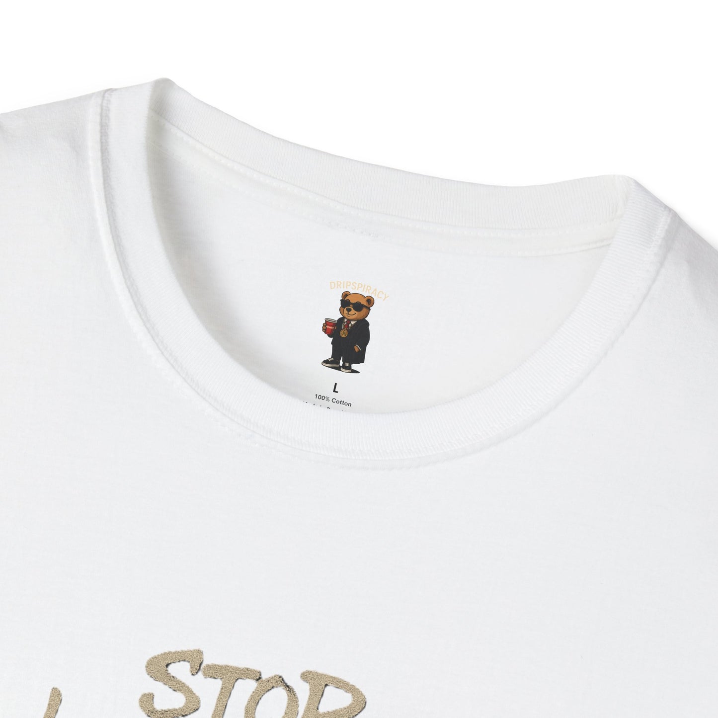 Stop Looking At Me |Unisex Softstyle T-Shirt