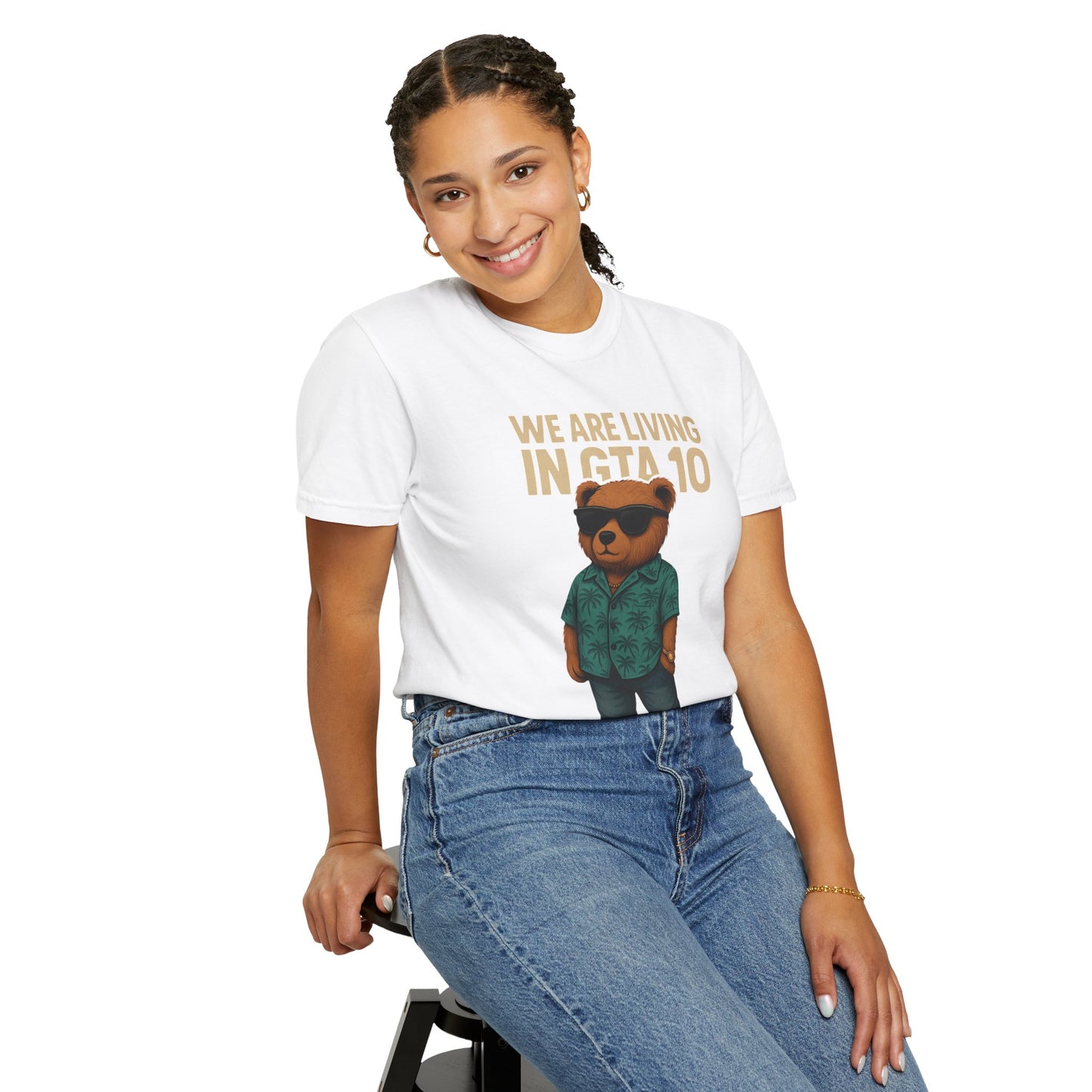 We are living in GTA 10 T-Shirt