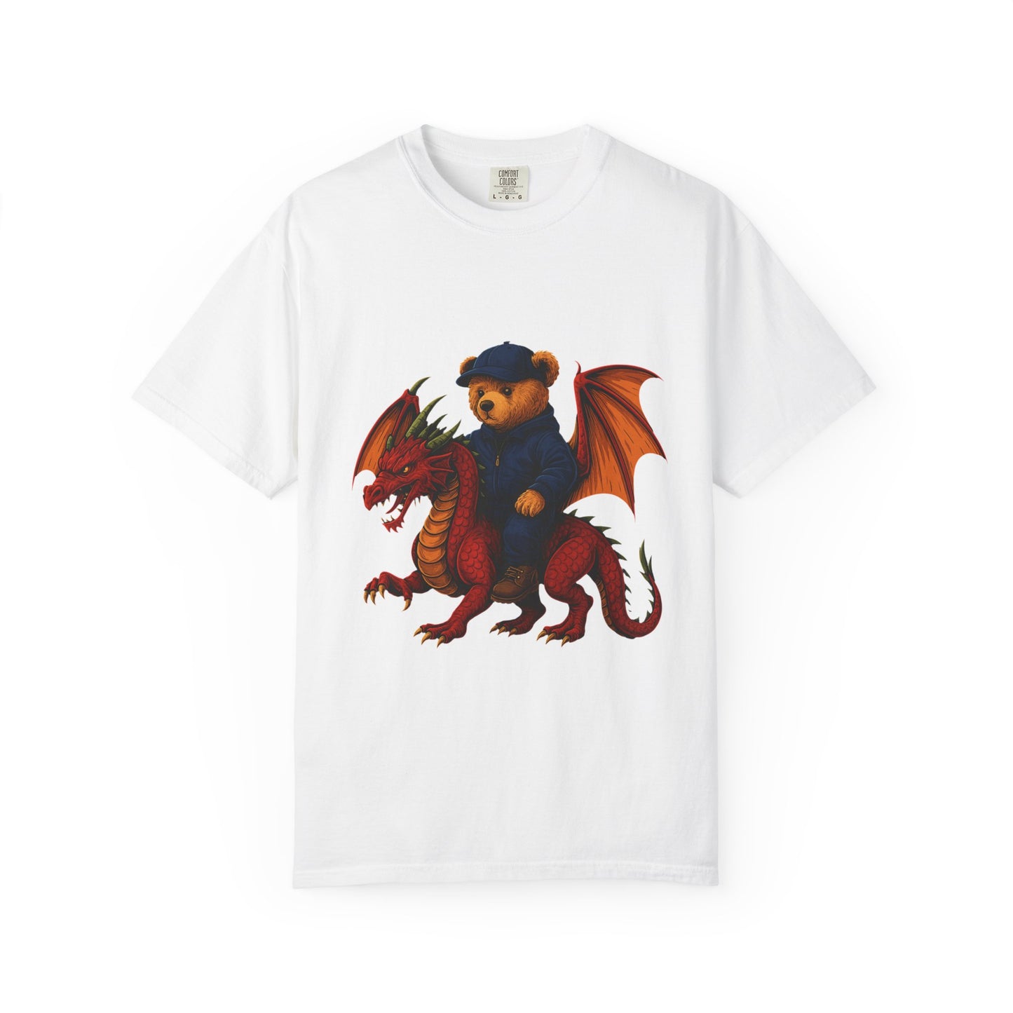 Dragon Believer – Bear Riding Fire Dragon T-shirt