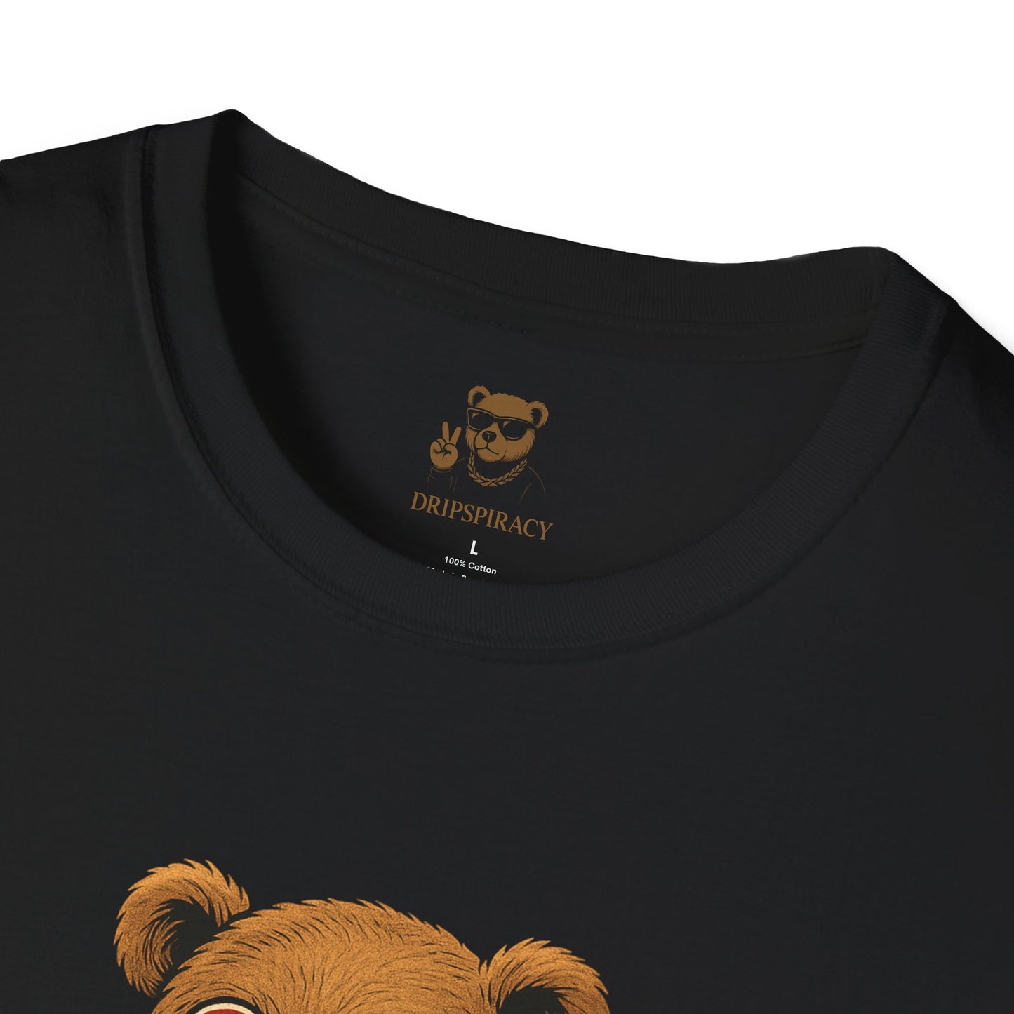 illusion Bear T-Shirt, Unisex Graphic Tee
