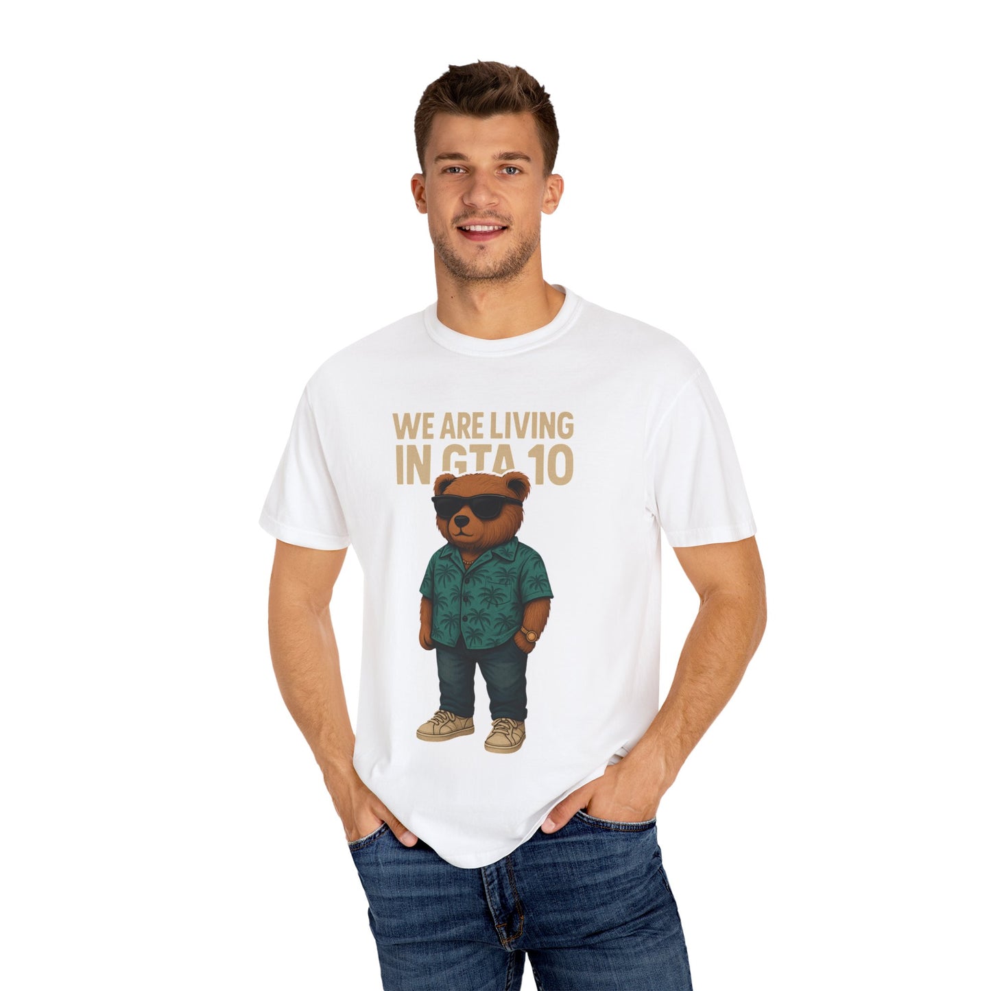We are living in GTA 10 T-Shirt