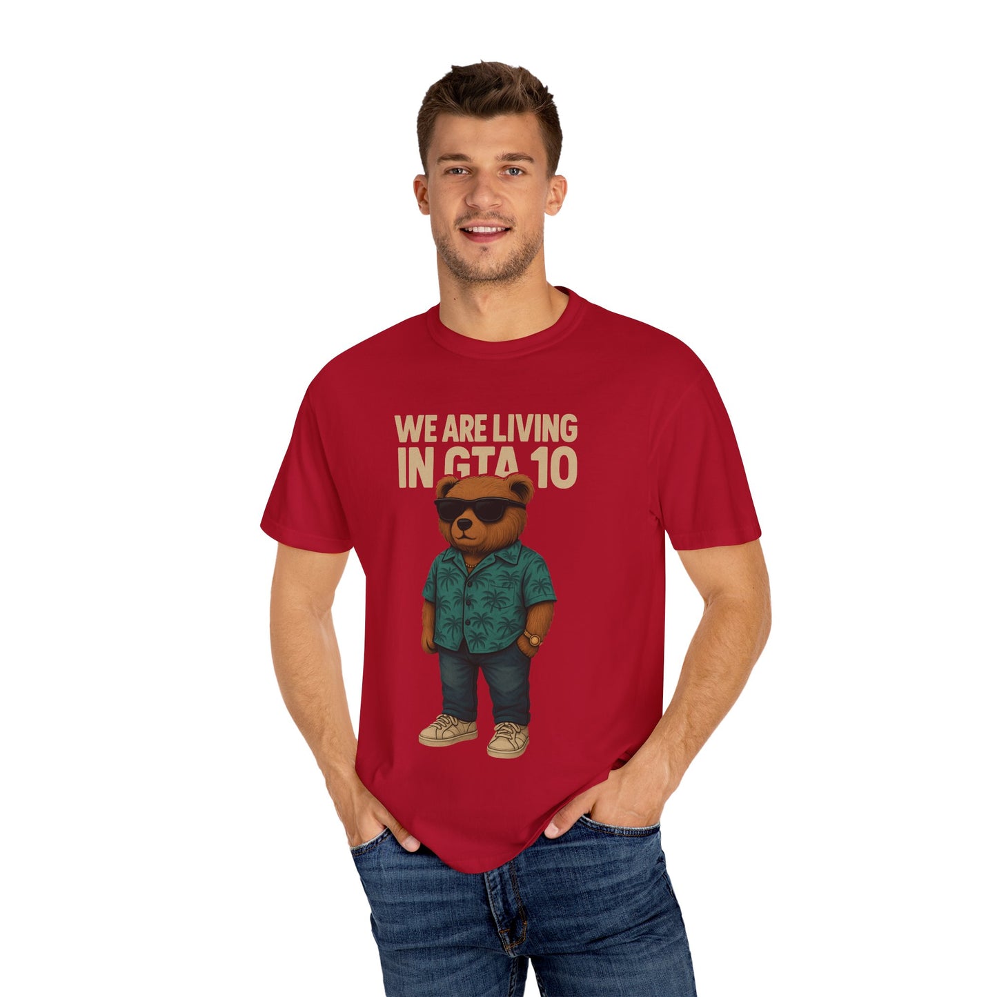We are living in GTA 10 T-Shirt
