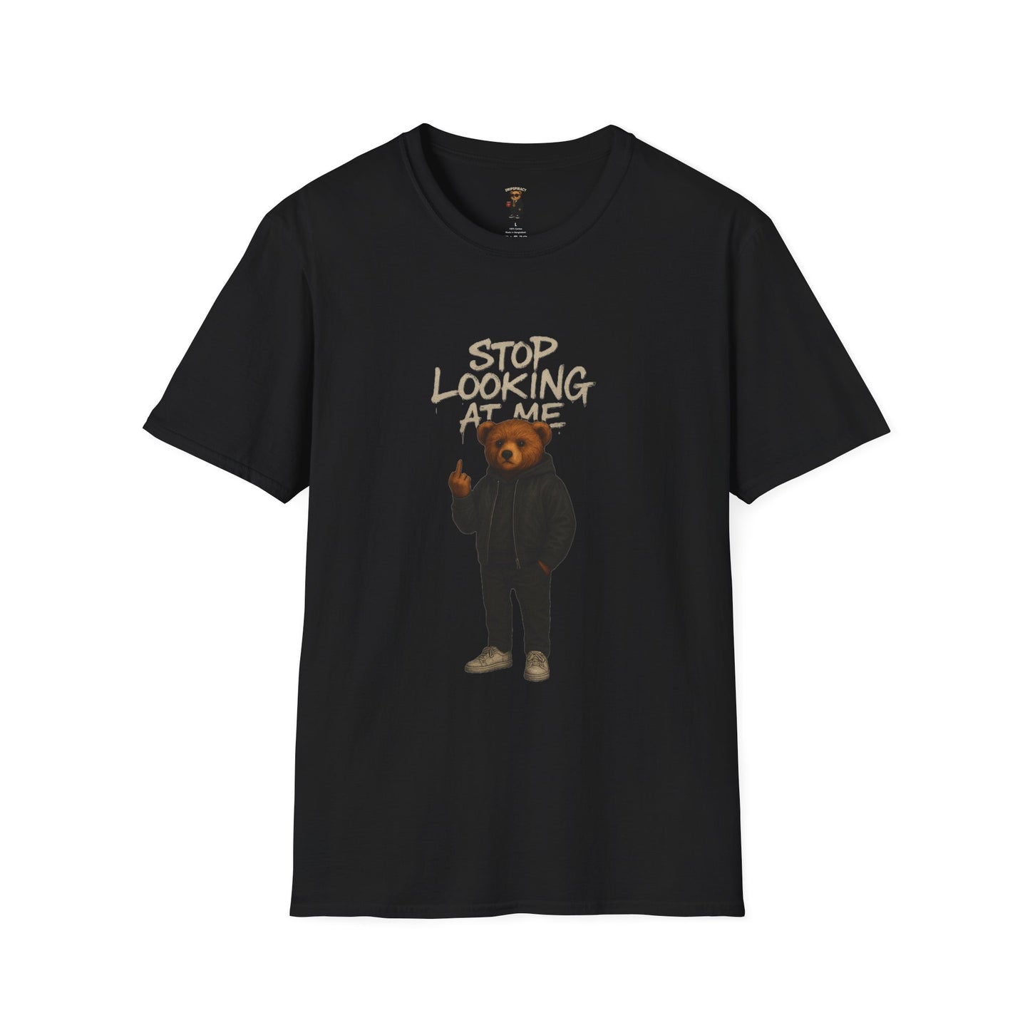 Stop Looking At Me |Unisex Softstyle T-Shirt