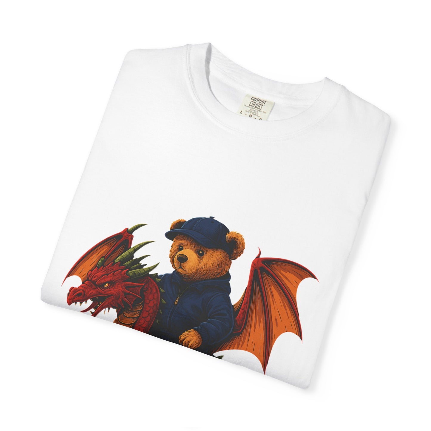 Dragon Believer – Bear Riding Fire Dragon T-shirt
