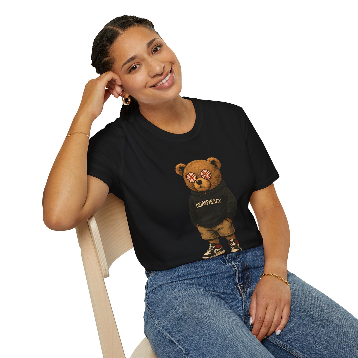 illusion Bear T-Shirt, Unisex Graphic Tee