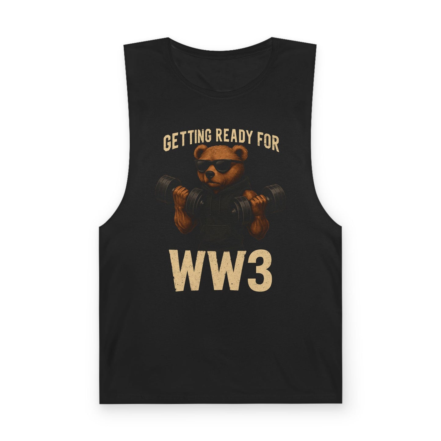Fitness Tank: 'Getting Ready for WW3' Tank Top