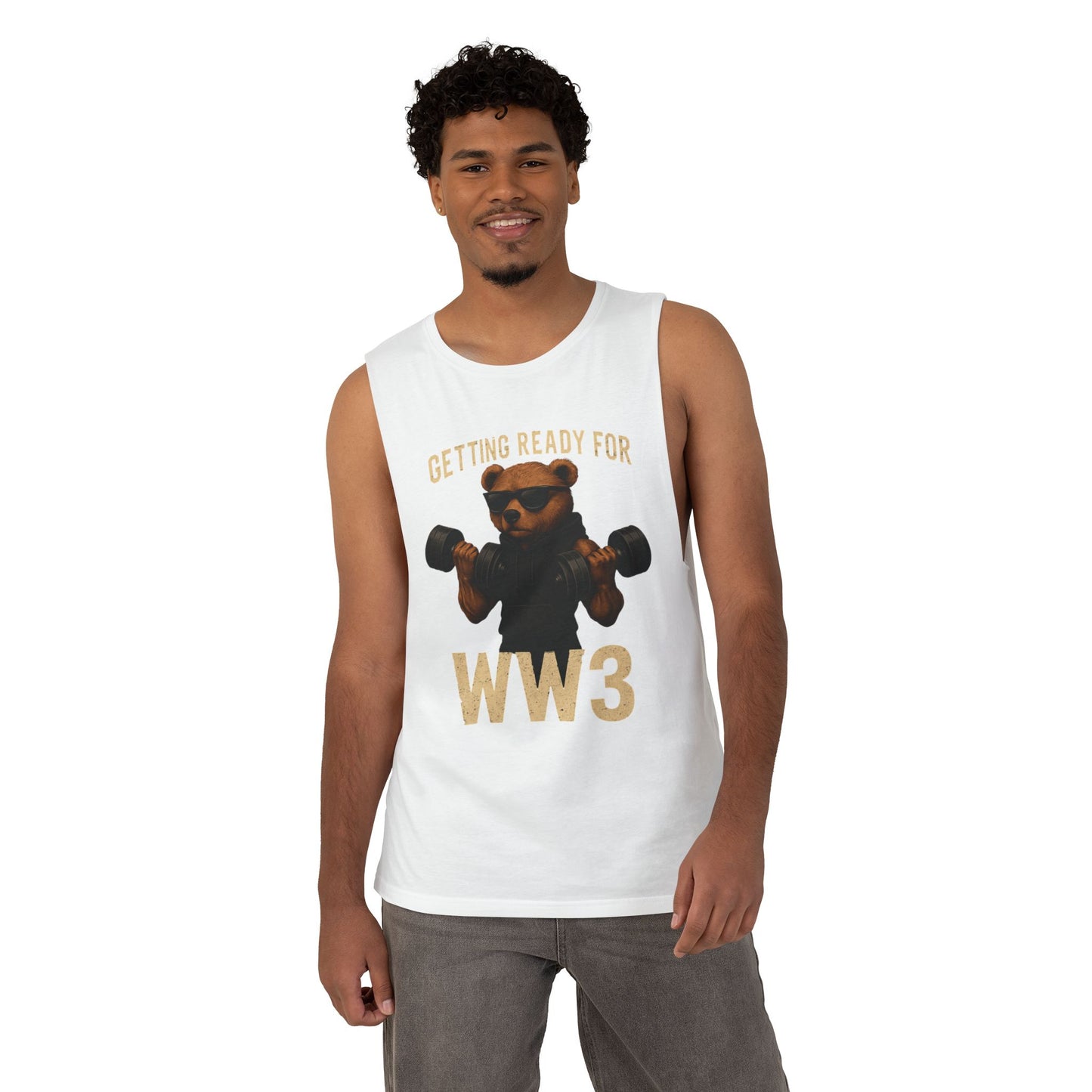 Fitness Tank: 'Getting Ready for WW3' Tank Top