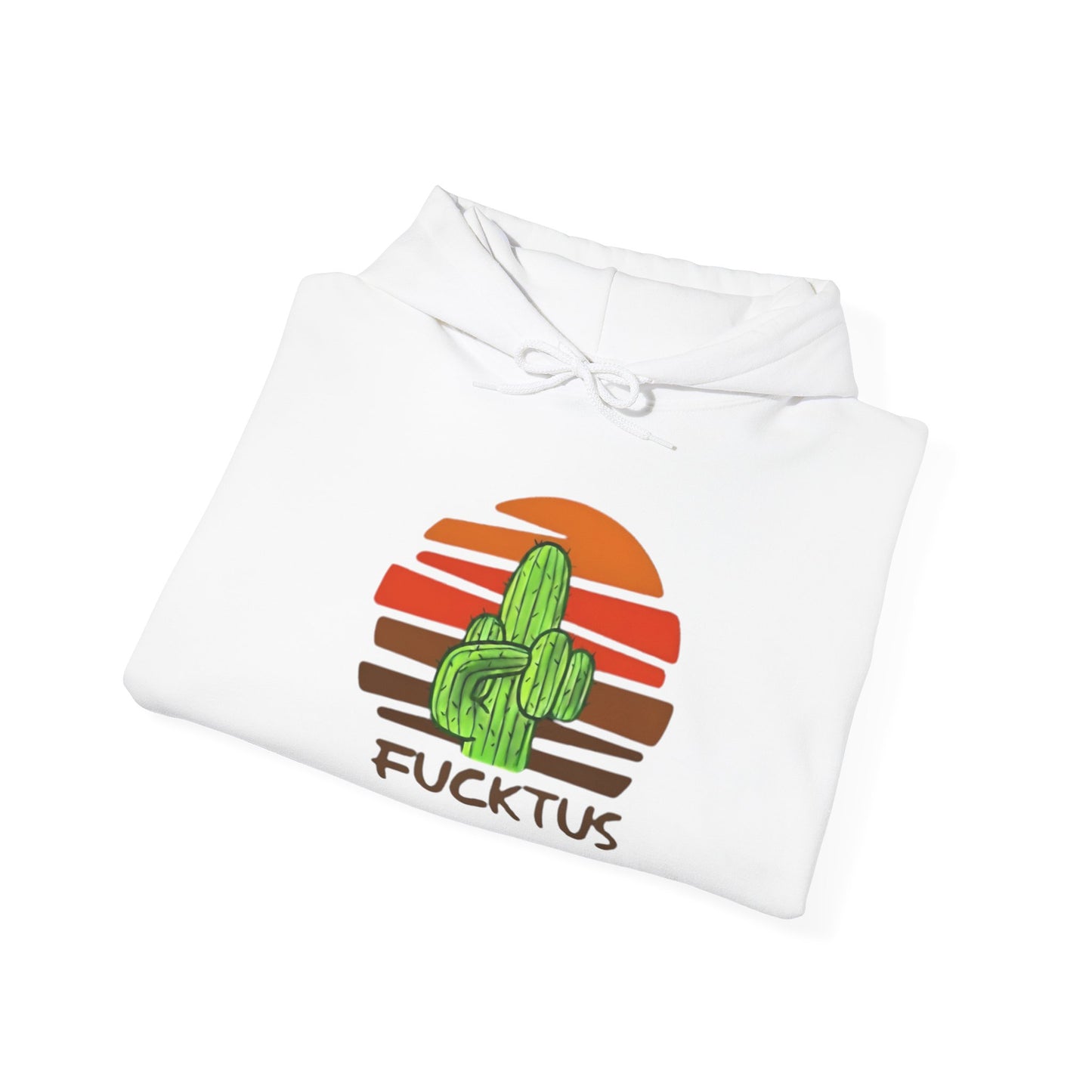 Cactus "Fucktus"& Leopard Sleeve Pullover