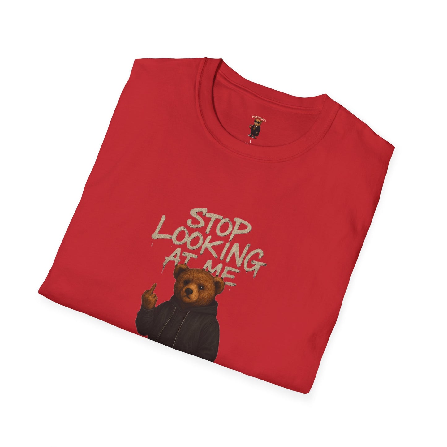 Stop Looking At Me |Unisex Softstyle T-Shirt