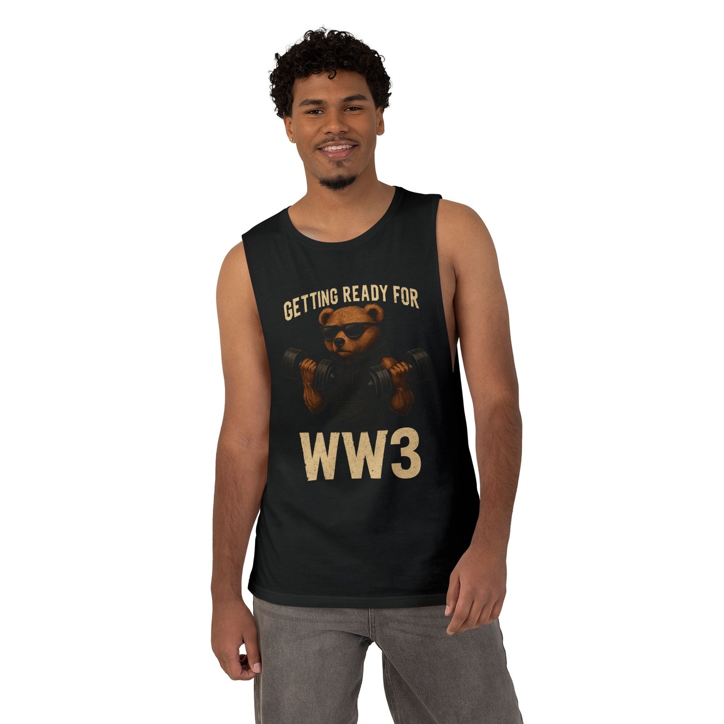 Fitness Tank: 'Getting Ready for WW3' Tank Top