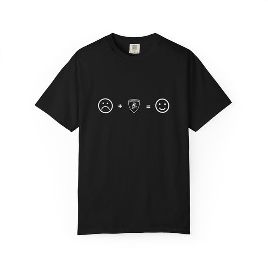 sad+Lamborghini=Happy Casual Tee
