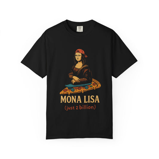 Mona Lisa Pizza Tee