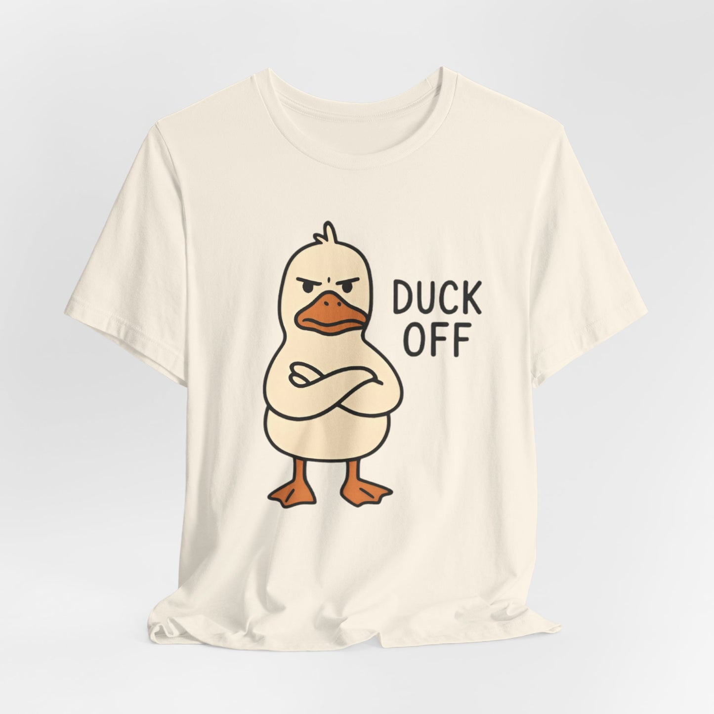 Duck Off T-Shirt — Funny Angry Duck Graphic Tee