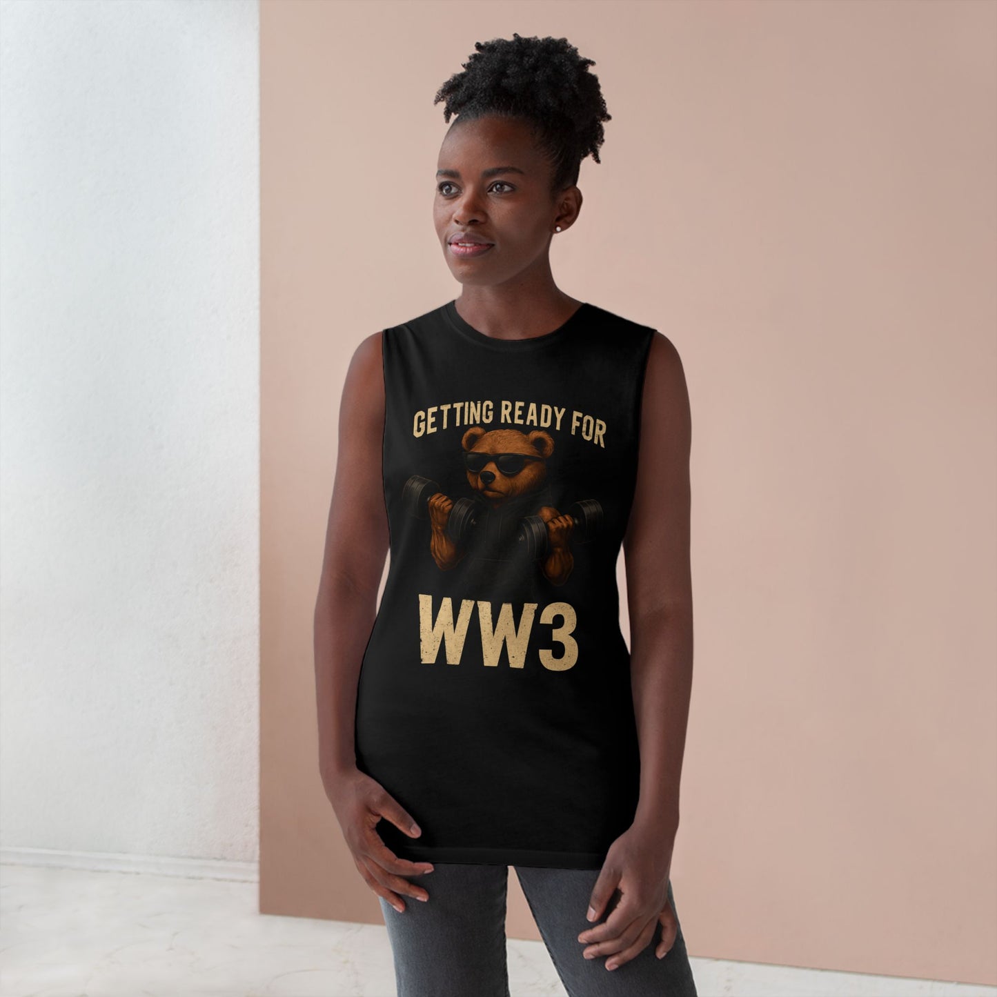 Fitness Tank: 'Getting Ready for WW3' Tank Top
