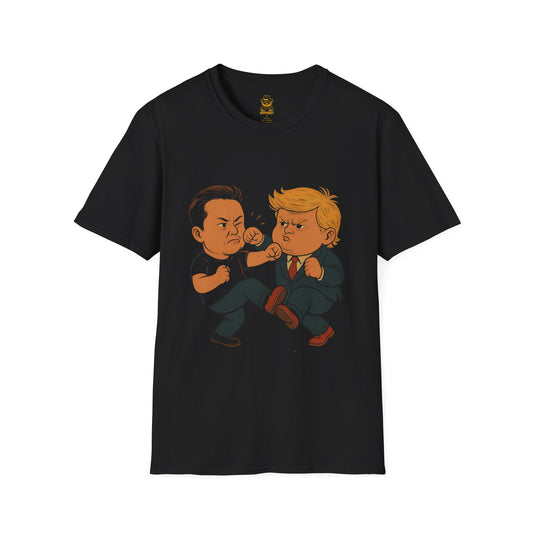 ELON vs TRUMP Unisex Softstyle T-Shirt
