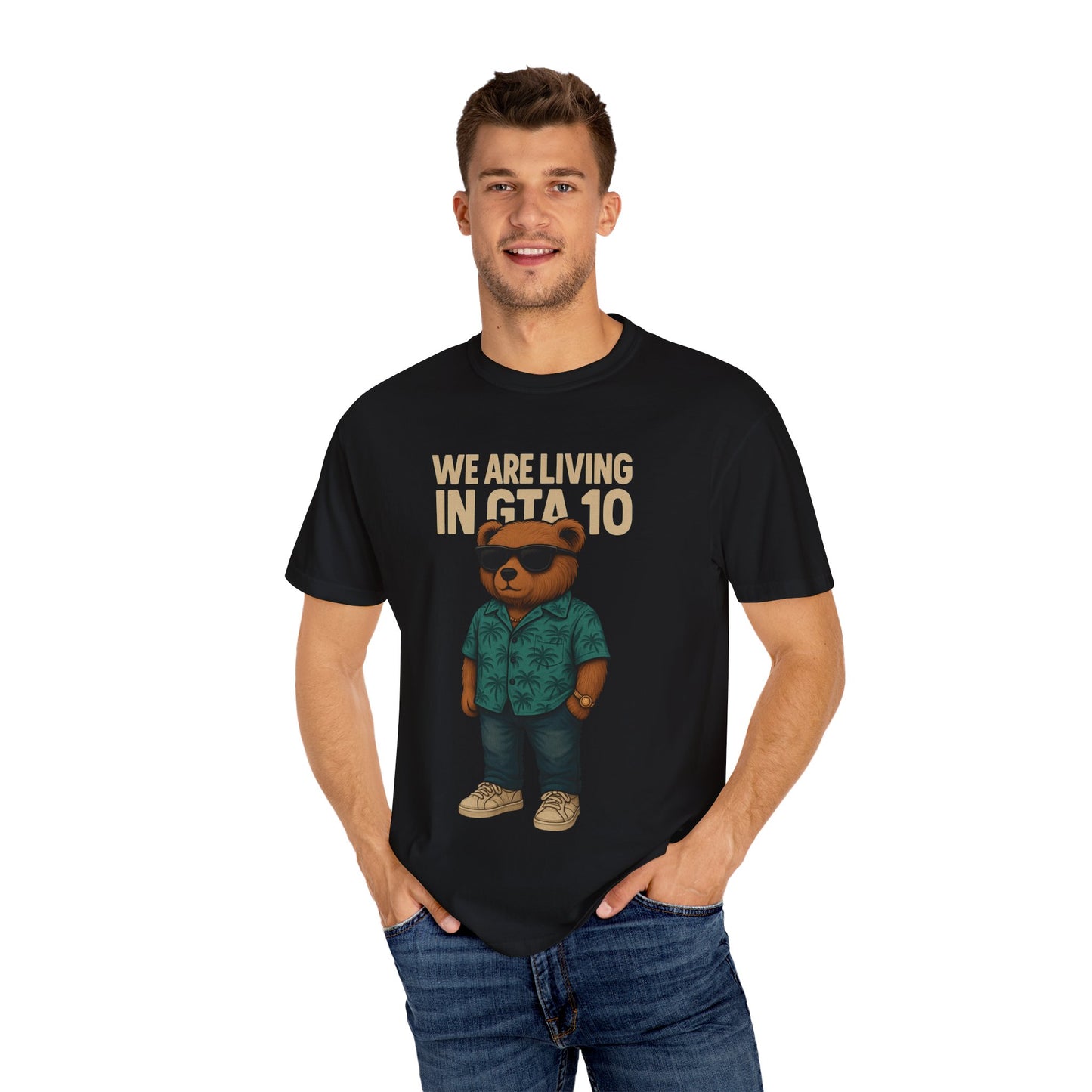 We are living in GTA 10 T-Shirt