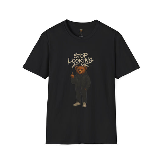 Stop Looking At Me |Unisex Softstyle T-Shirt