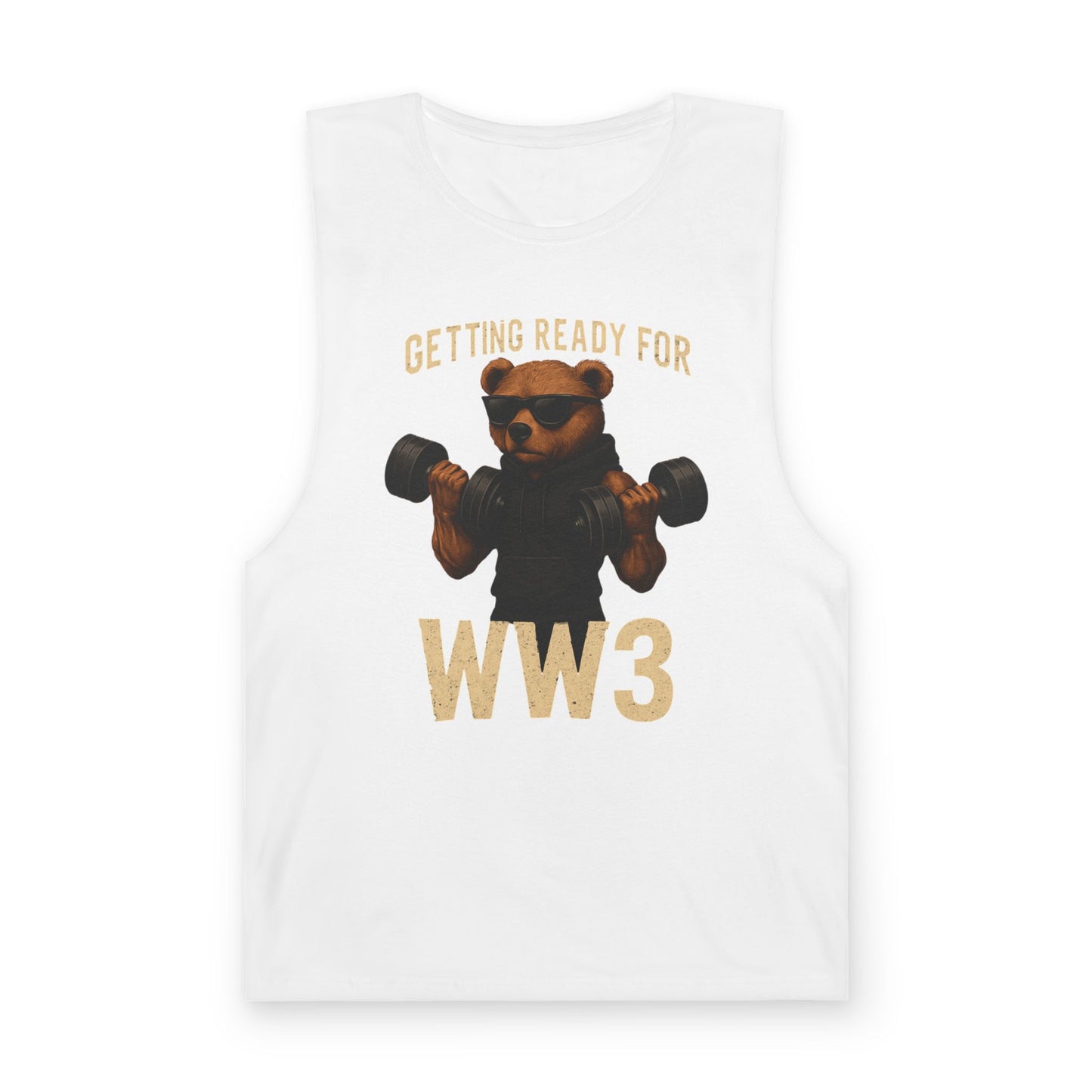Fitness Tank: 'Getting Ready for WW3' Tank Top